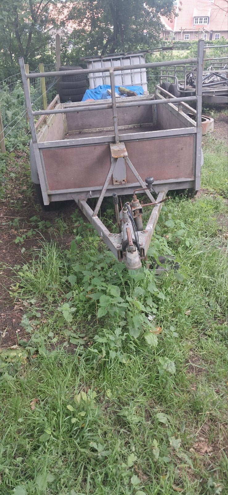 Mooie aanhanger/kar, Dieren en Toebehoren, Schapen, Geiten en Varkens, Geit, Meerdere dieren