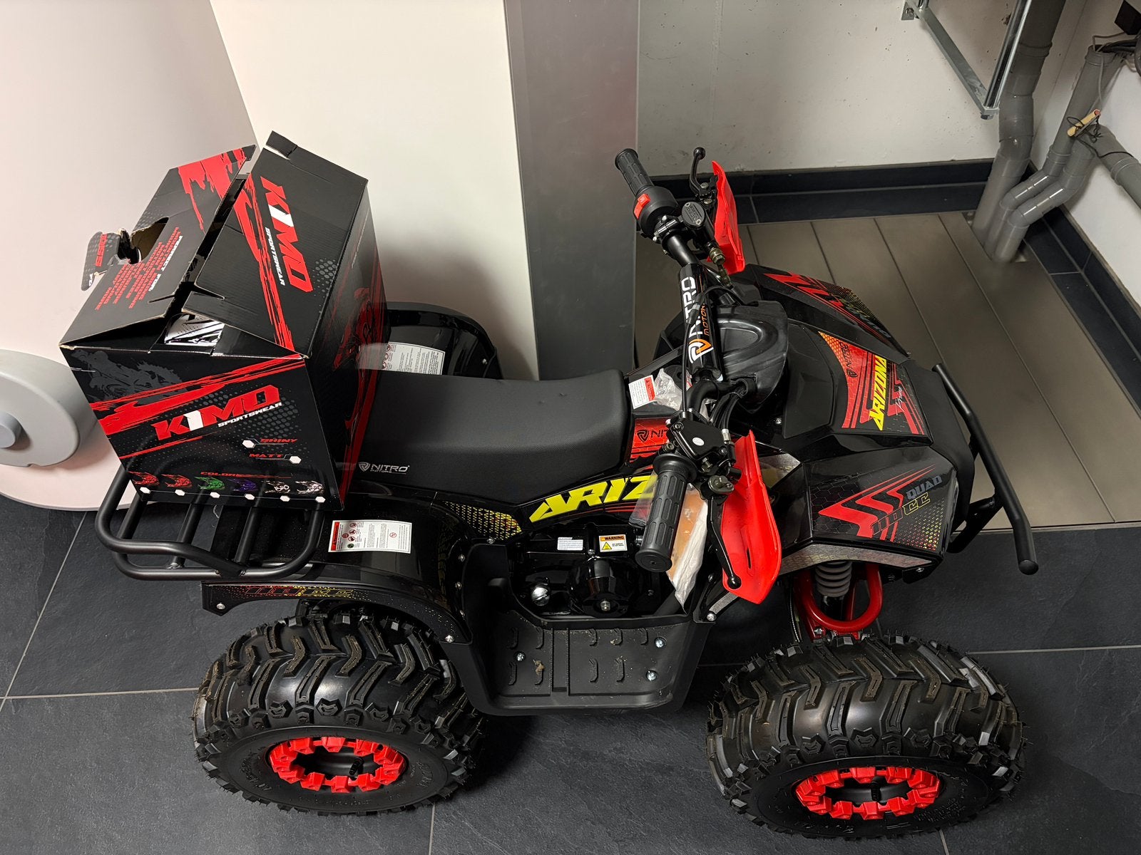 Nitro Motors 110cc Quad – Nieuwstaat inclusief kinderhelm!, Ophalen, Nieuw