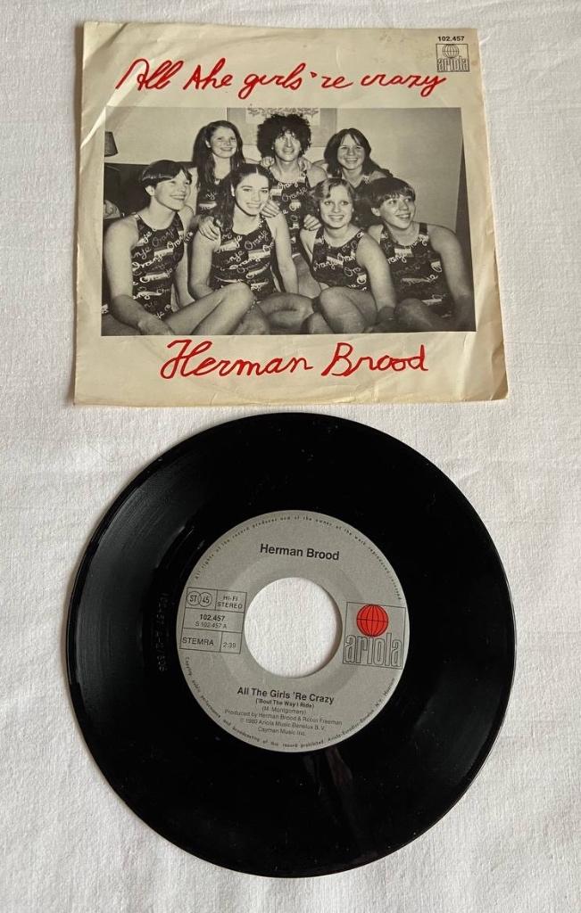 Herman brood - all the girls 're crazy, Ophalen of Verzenden, Gebruikt, Pop