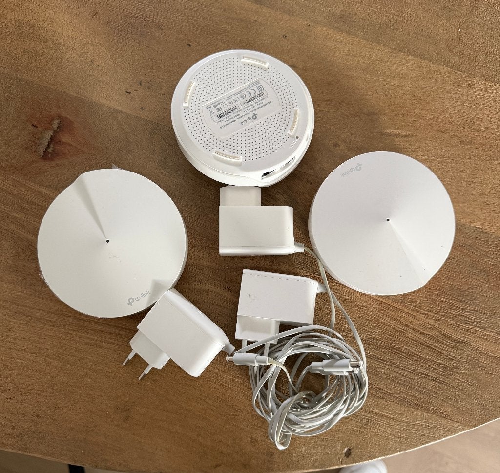TP-Link Deco M5 - Mesh Wifi - 3-pack, Computers en Software, Ophalen of Verzenden, Zo goed als nieuw, TP link Deco M5
