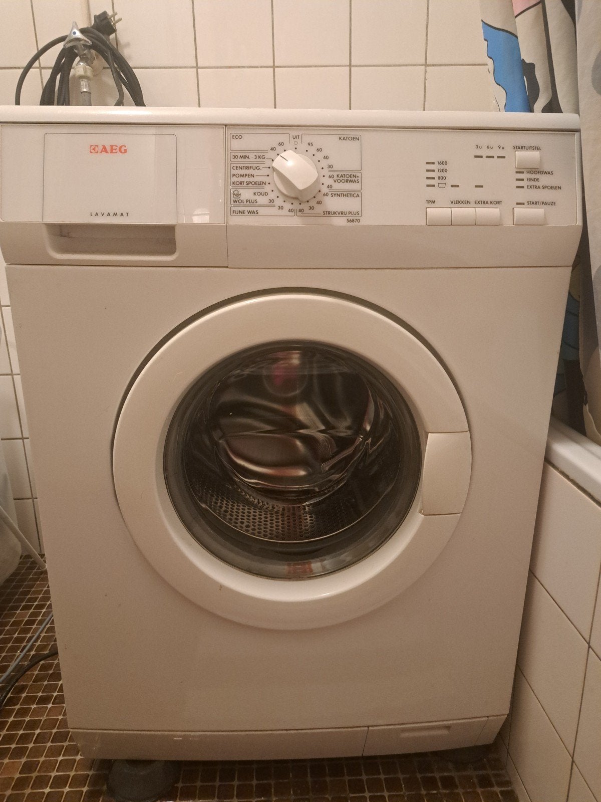 AEG Lavamat wasmachine - Perfect werkend, Witgoed en Apparatuur, Wasmachines, Ophalen, 6 tot 8 kg, Voorlader, 85 tot 90 cm