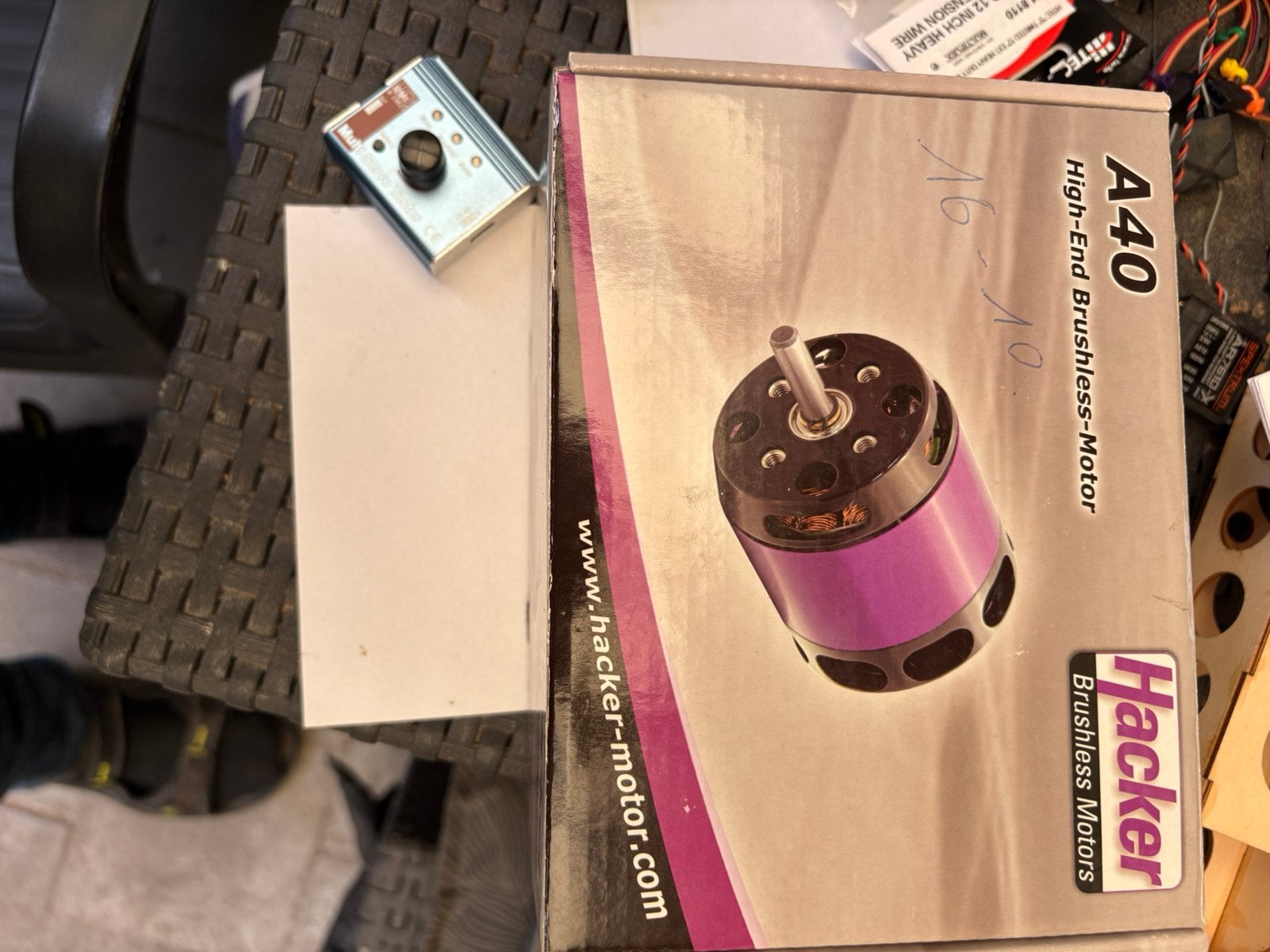 Hacker bruchless motor, Ophalen of Verzenden, Zo goed als nieuw