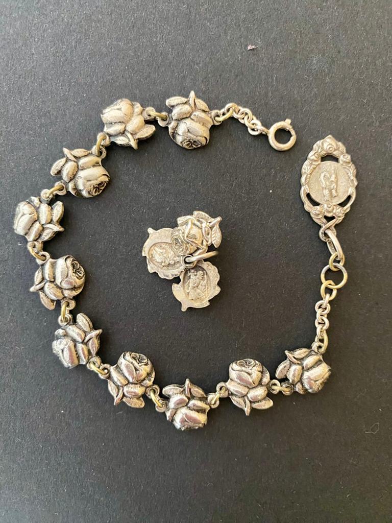 Antieke Armband Canada - St. Anne de Beaupré - Jaren '50, Ophalen of Verzenden