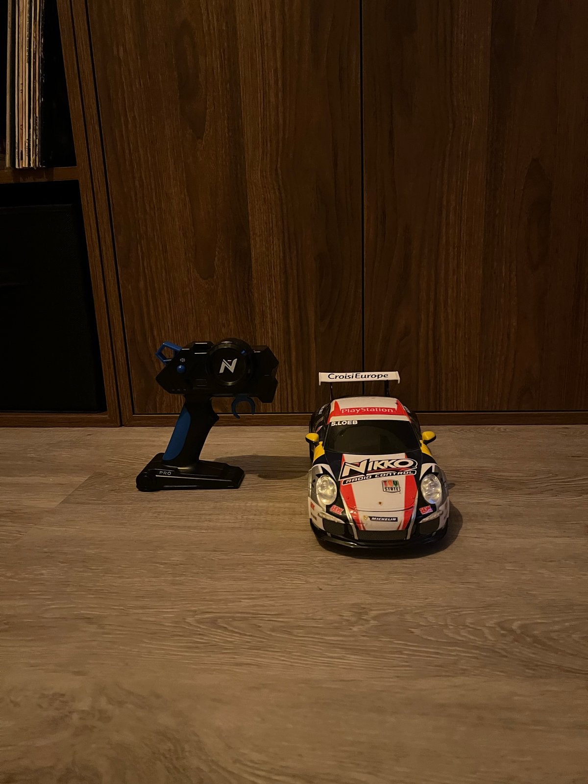 Nikko RC Porsche 911 GT3 R op afstand bestuurbaar, Elektro, Ophalen of Verzenden, Zo goed als nieuw, Auto onroad