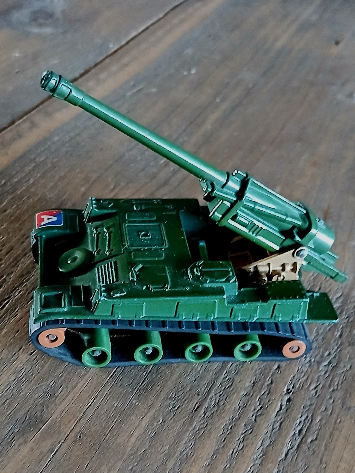 Vintage Matchbox Battlekings S.P Howitzer 1974, Ophalen, Zo goed als nieuw