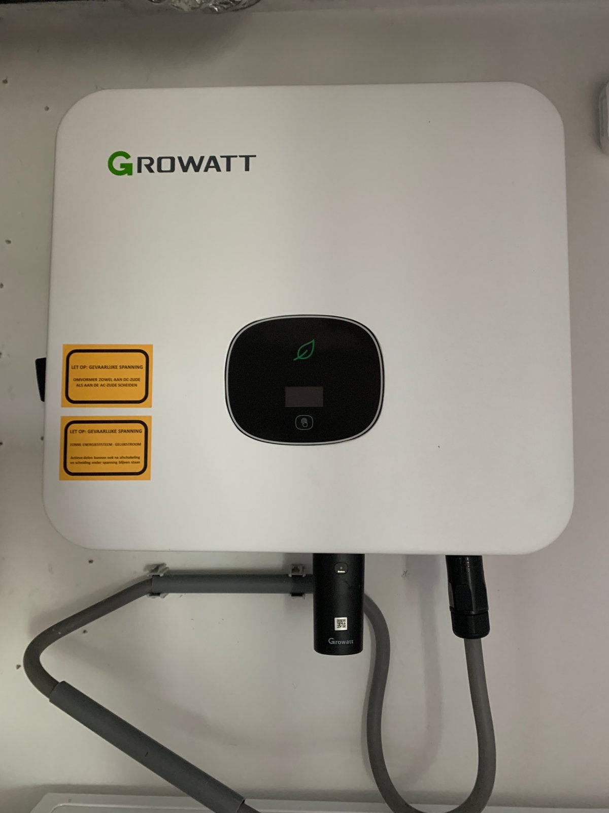 Growatt omvormer 6000TL3-X, Ophalen, Zo goed als nieuw, Overige typen, 200 wattpiek of meer