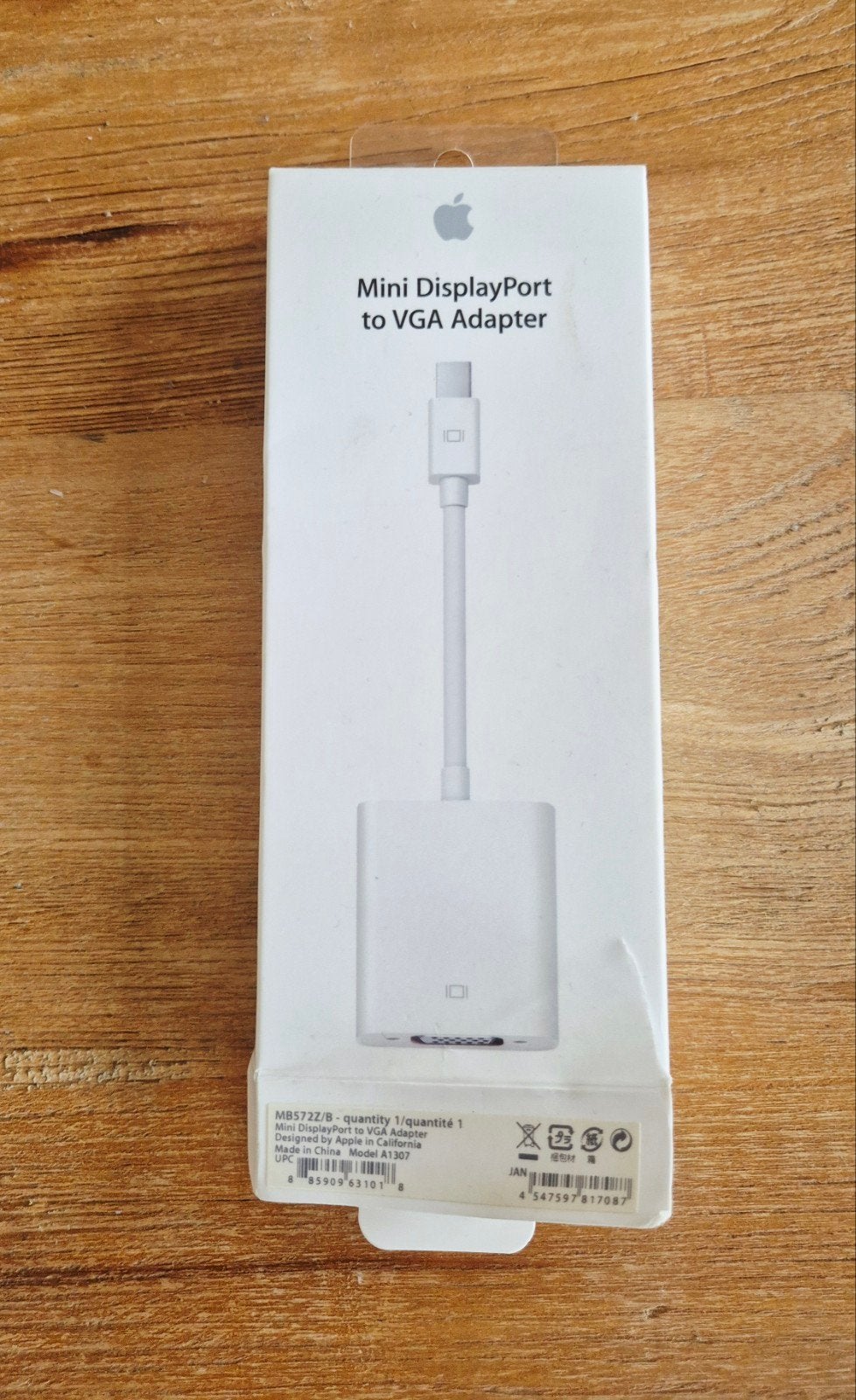 Apple Mini DisplayPort naar VGA Adapter, Ophalen of Verzenden, Nieuw, Minder dan 2 meter, Overige kabels