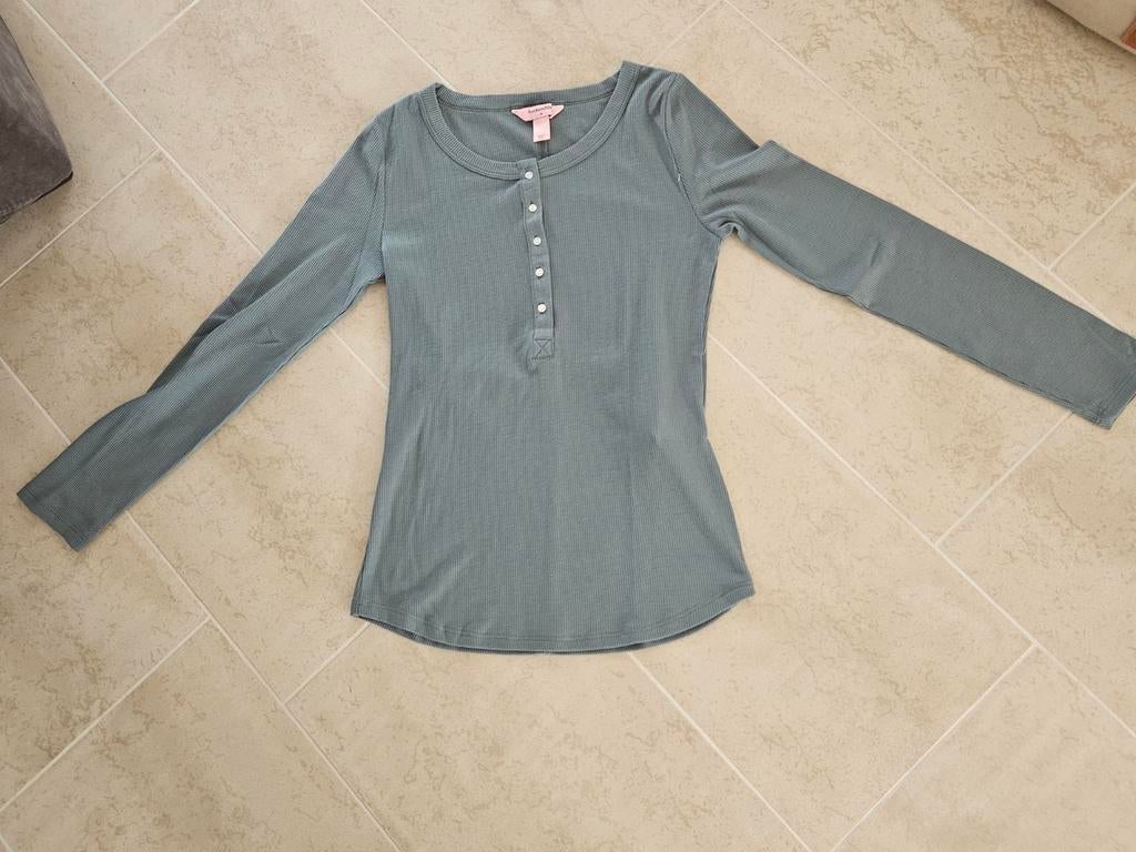 Hunkemoller shirt petrol mt m € 5,00 nieuw, Ophalen of Verzenden, Nieuw