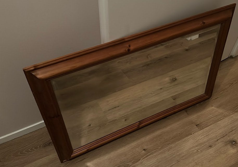Mooie royale spiegel, Ophalen, Zo goed als nieuw, 100 tot 125 cm, Minder dan 100 cm