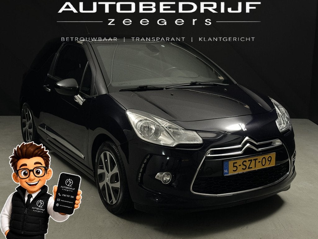 Citroën DS3 1.2 VTi Business *CC*Navi*Bluetooth* (bj 2014), Auto's, Voorwielaandrijving, Euro 5, Gebruikt, 31 €/maand
