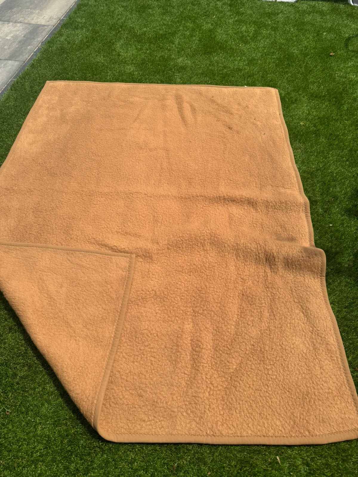 Zuiver wollen deken 210x150 perfecte staat!, Ophalen of Verzenden, Zo goed als nieuw