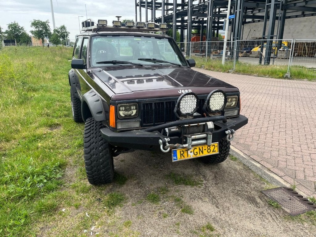 Jeep Cherokee 4.0 I 4WD U9 1991 Bruin | 2 deurs!, Bruin, 2500 kg, Handgeschakeld, Vierwielaandrijving