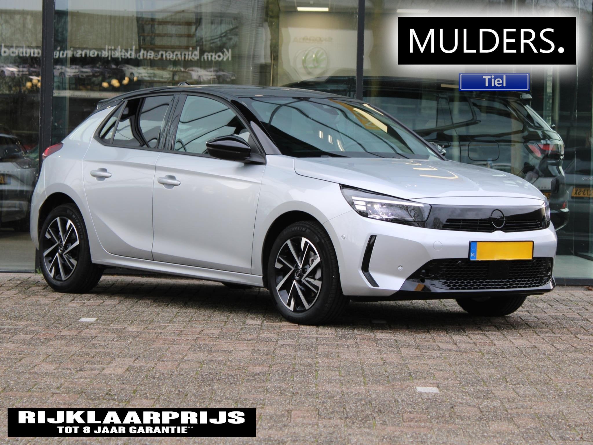 Opel Corsa 1.2 Turbo GS VOORRAAD KORTING, Auto's, Opel, Voorwielaandrijving, 12 maanden, Stof, Euro 6