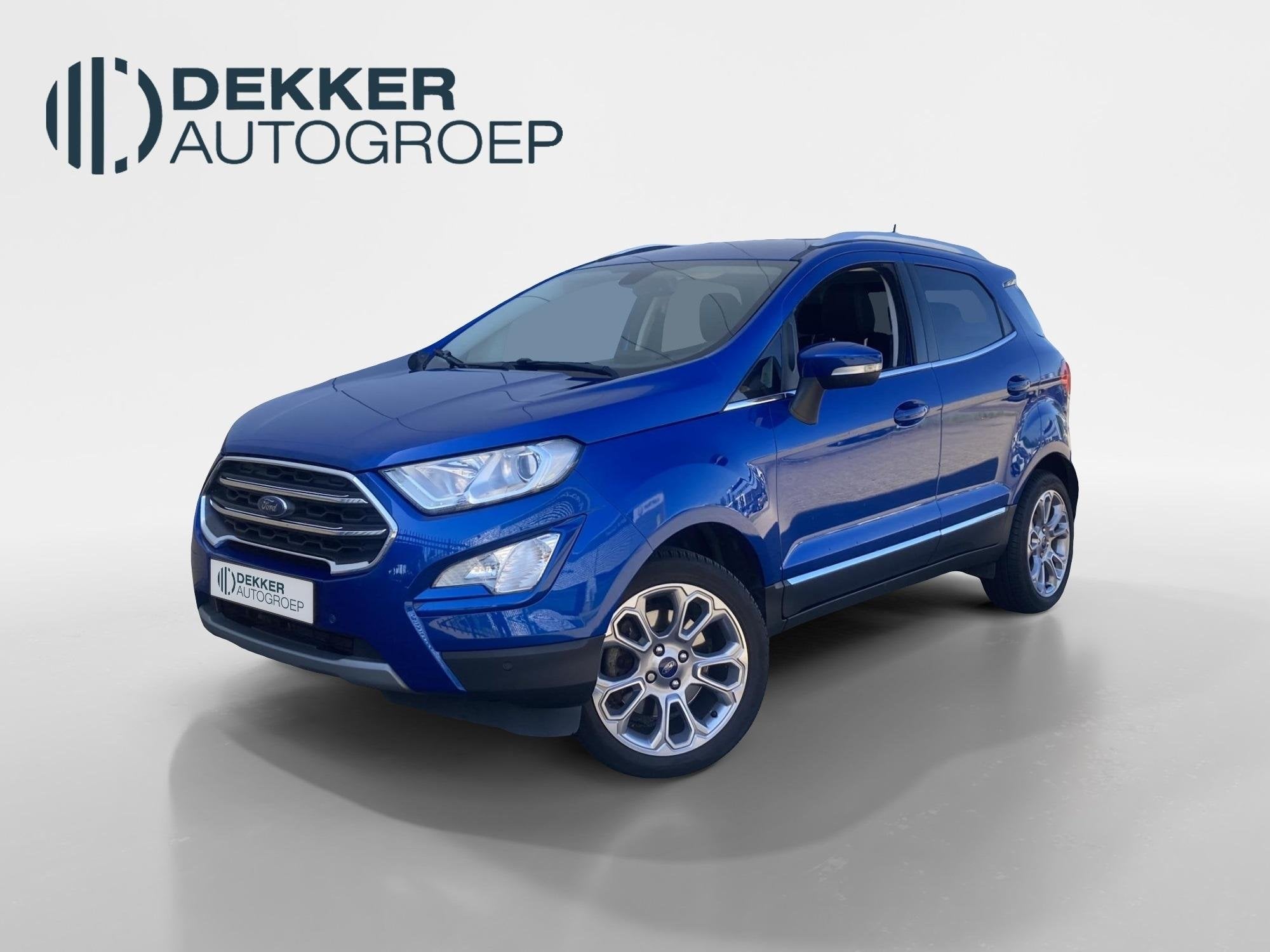 Ford EcoSport 1.0 EcoBoost 125 pk Titanium Afneembare trekha, Auto's, Voorwielaandrijving, 125 pk, Gebruikt, Ecosport