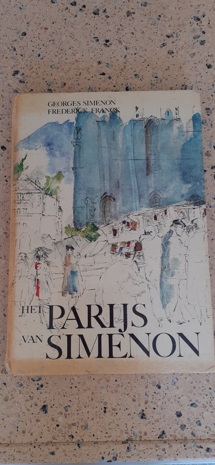 Het Parijs van Simenon, Georges Simenon en Frederick Franck, Boeken, Gelezen, Georges Simenon, Frederick Franck tekeningen, Ophalen of Verzenden