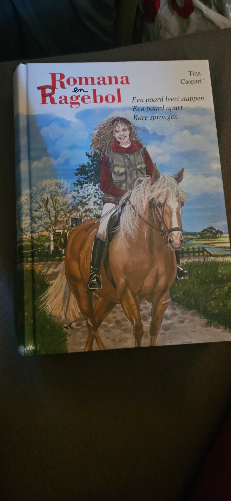 Romana en Ragebol: 3 verhalen in 1 - Tina Caspari, Ophalen of Verzenden, Zo goed als nieuw, Tina Caspari, Fictie algemeen