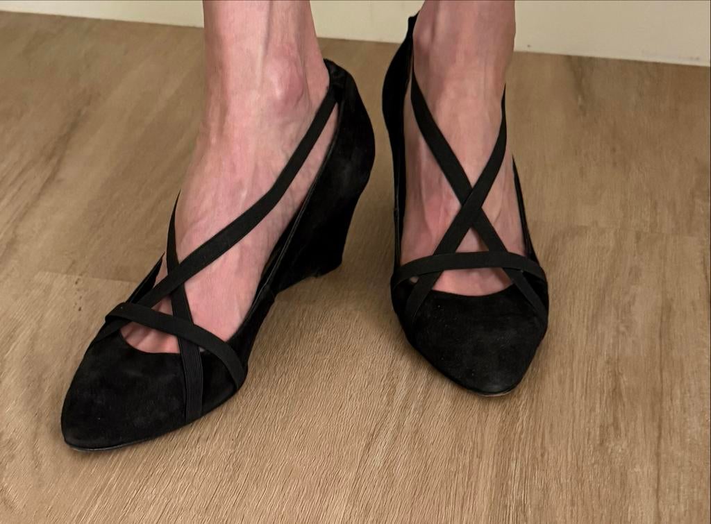 Navyboot schoenen Maat 40, Ophalen of Verzenden, Zo goed als nieuw, Zwart, Schoenen met lage hakken