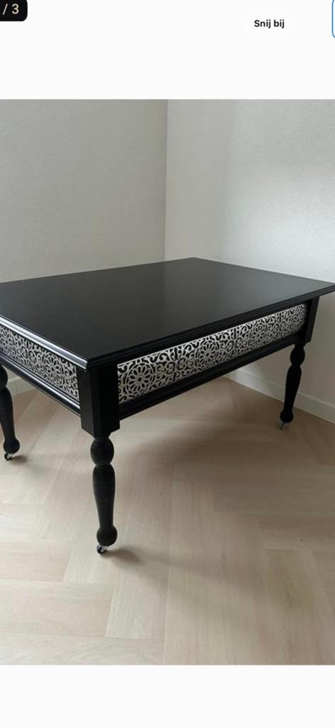 Saderi tafel, 100 tot 150 cm, Zo goed als nieuw, Minder dan 50 cm, Rechthoekig