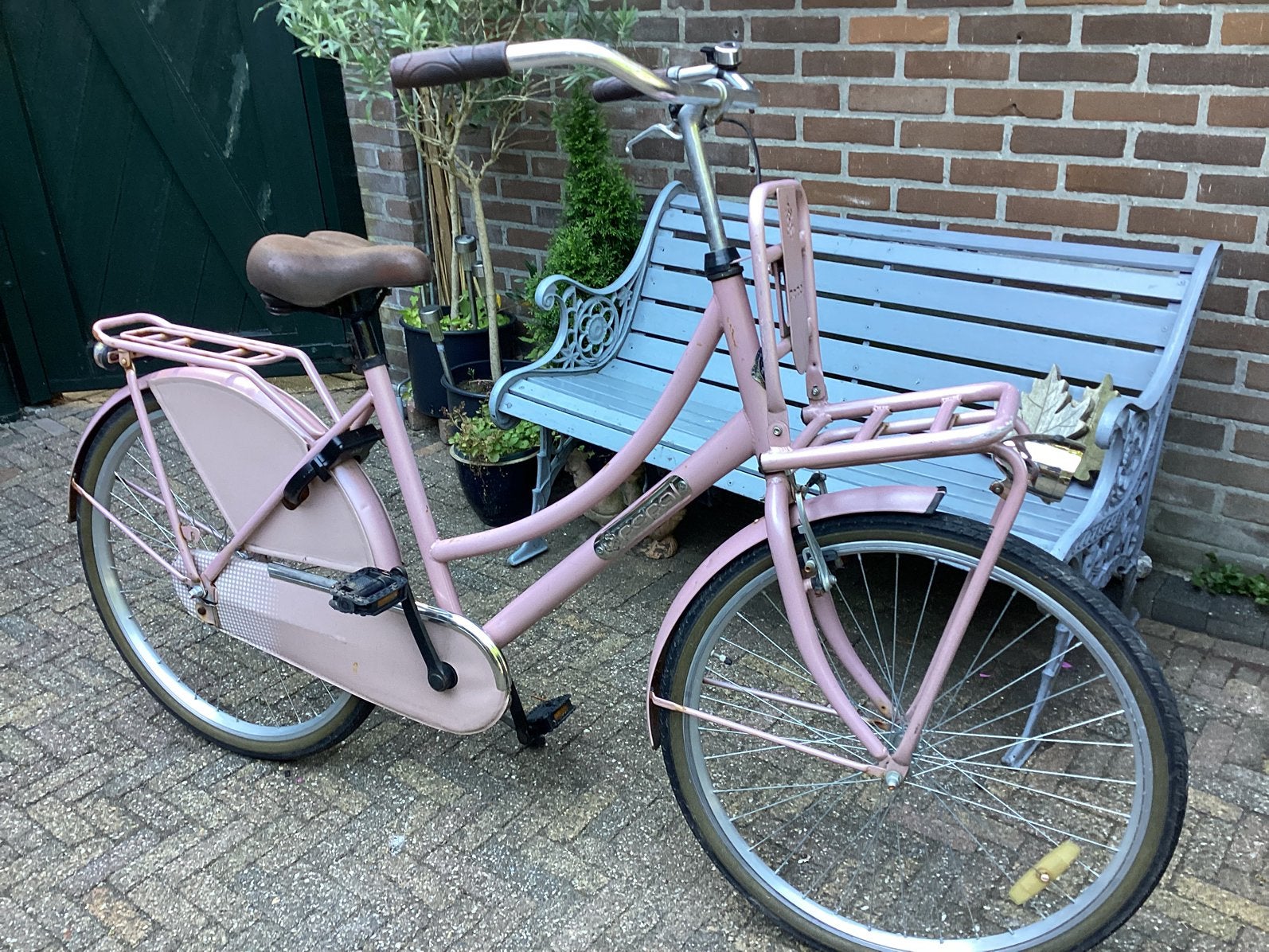Meisjes Omafiets, Ophalen of Verzenden, Zo goed als nieuw