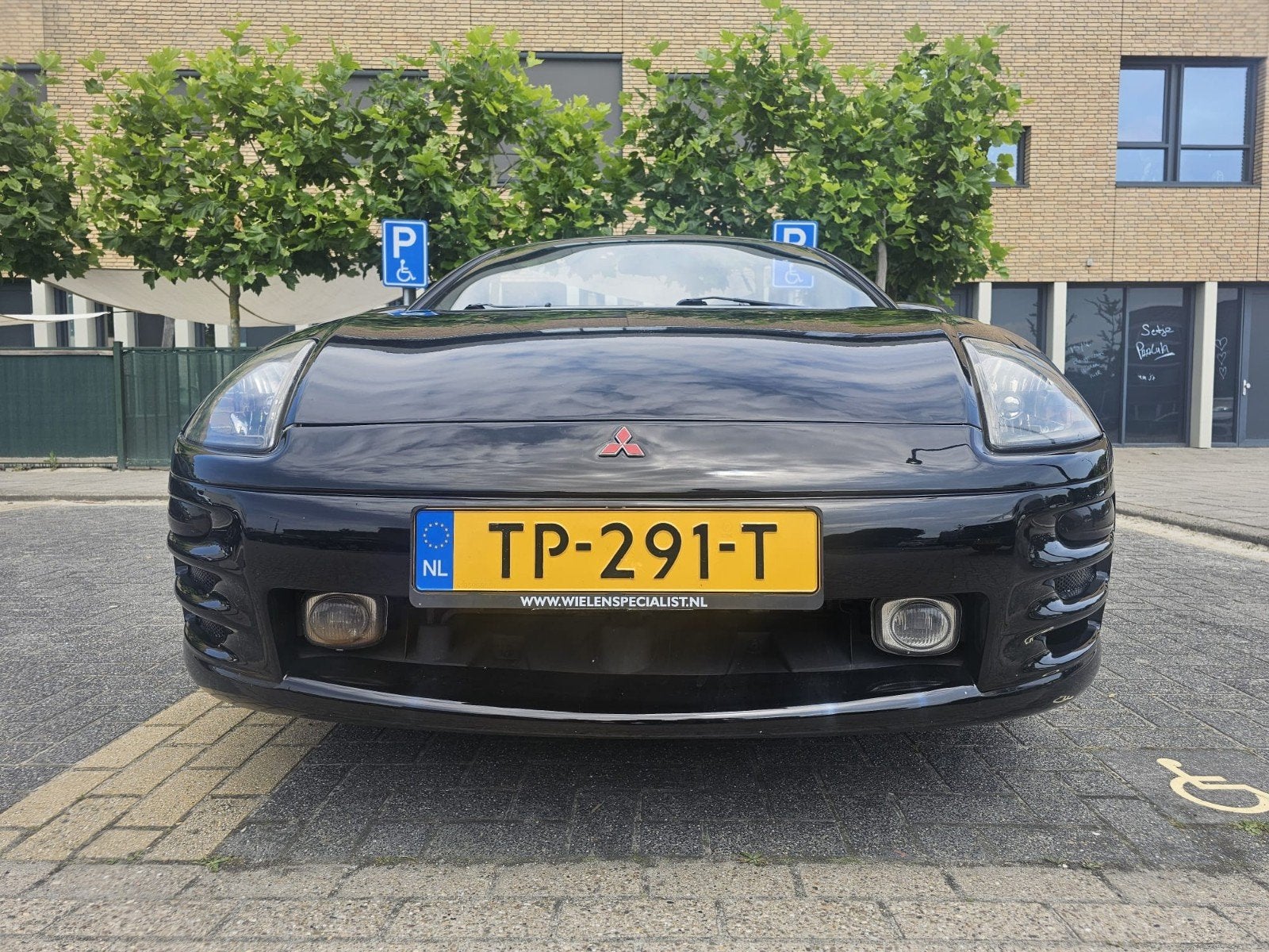 Mitsubishi eclipse gt v6 Black editie  mooi en aparte auto., Auto's, Voorwielaandrijving, Cabriolet, 4 stoelen, Eclipse