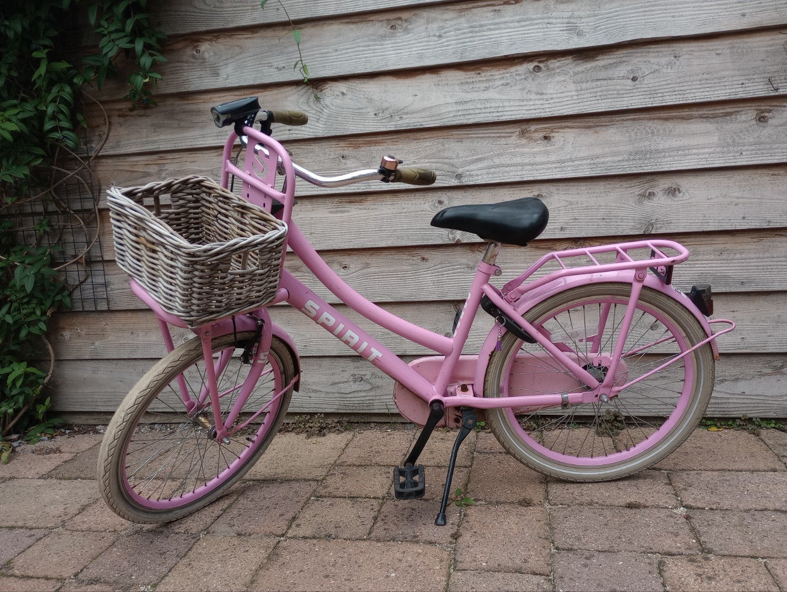 Meisjesfiets 22 inch, roze Spirit Cargo, Ophalen, Gebruikt, 22 inch