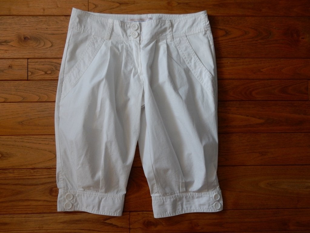 NIEUWE broek, maat 34, Kort, Verzenden, Wit, Nieuw