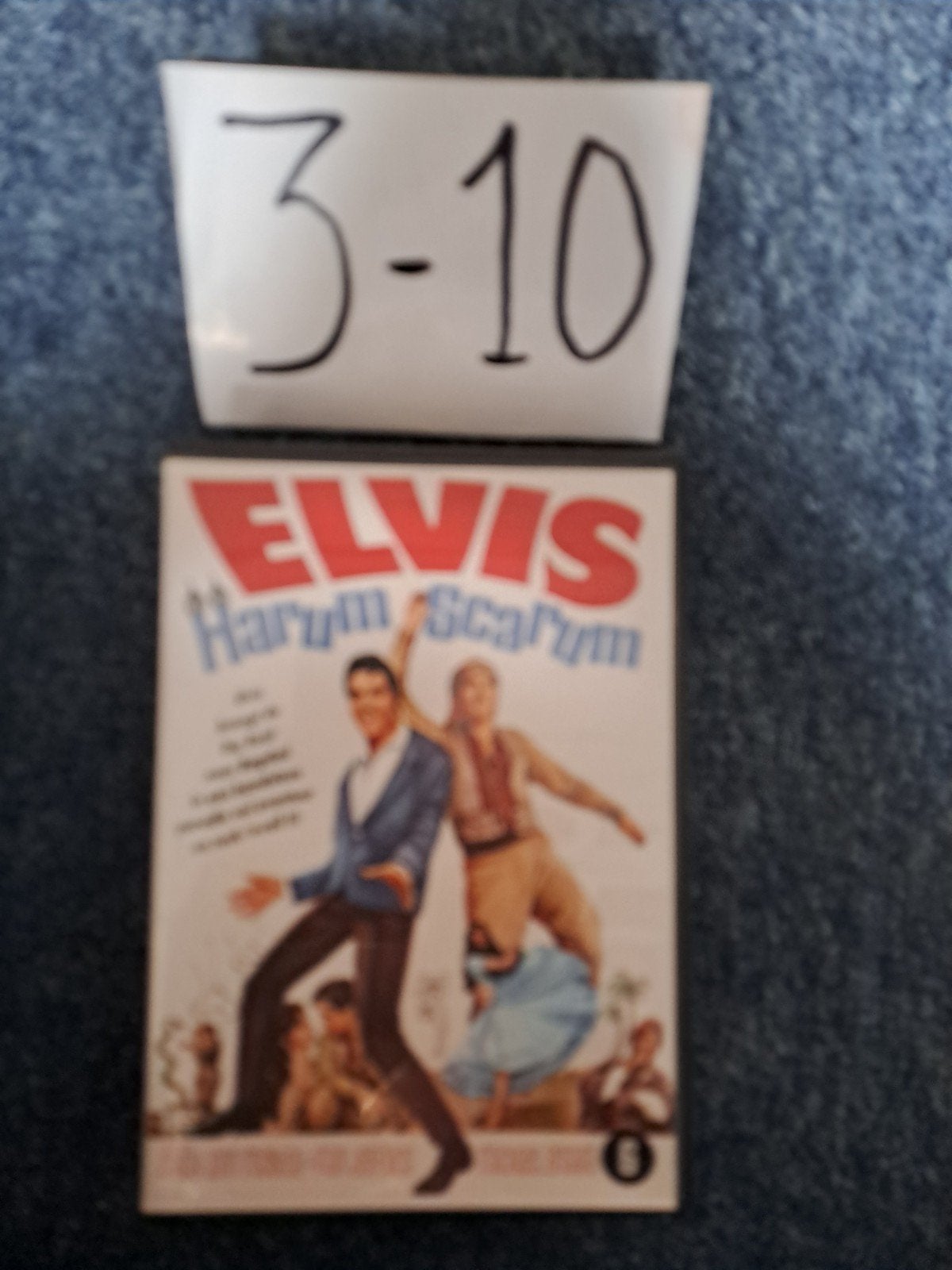 Elvis Presley - Harum Scarum DVD, Cd's en Dvd's, Alle leeftijden, Ophalen of Verzenden, Zo goed als nieuw, Overige genres