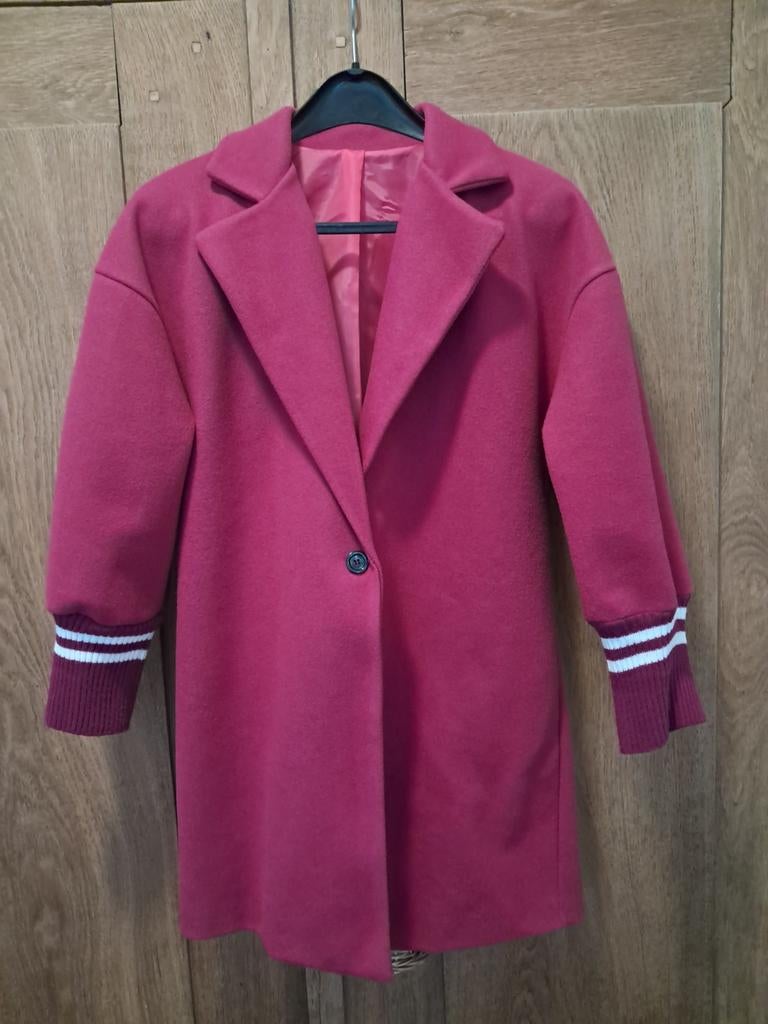 Leuke jas maat M/L, Ophalen of Verzenden, Zo goed als nieuw, Maat 42/44 (L), Roze