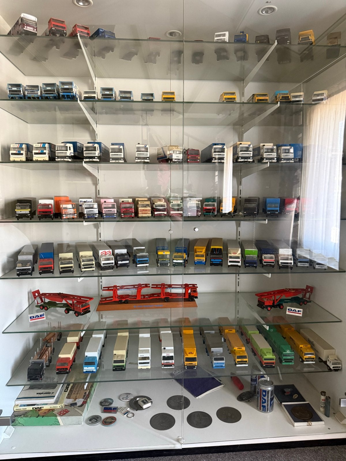 Grote collectie DAF vrachtwagen modelauto's, Overige merken, 1:50 of kleiner, Ophalen of Verzenden, Zo goed als nieuw
