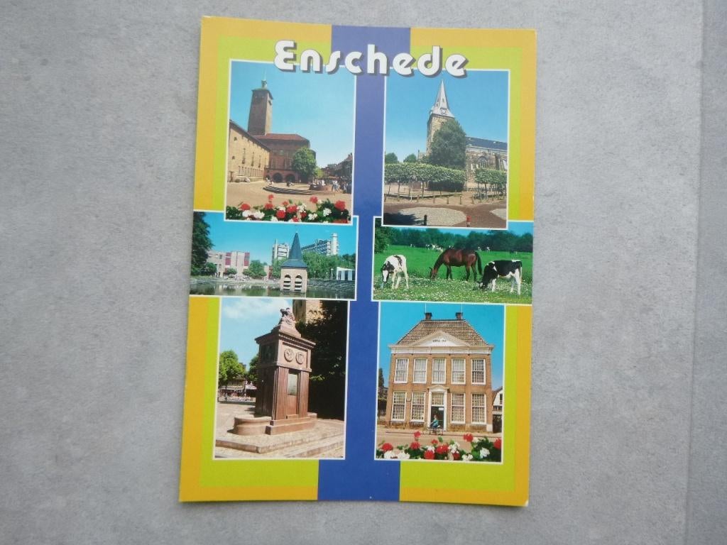 Enschede, kerk, Verzenden, 1980 tot heden, Gelopen, Overijssel