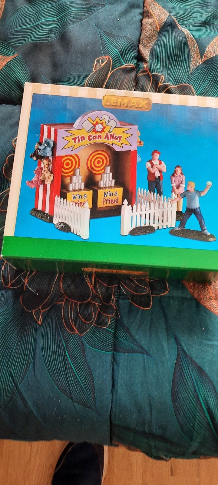 Lemax Tin Can Alley - Kermisattractie voor Kerstdorp, Ophalen of Verzenden, Zo goed als nieuw