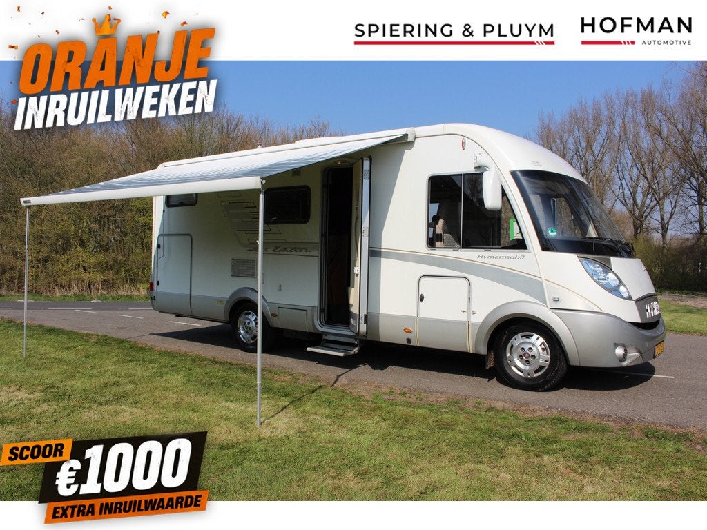 Hymer B 674 SL 130kw 177 Pk 6 Pers. 2012 Camera Autom. stemp, Integraal, Airbags, 7 tot 8 meter, Bedrijf
