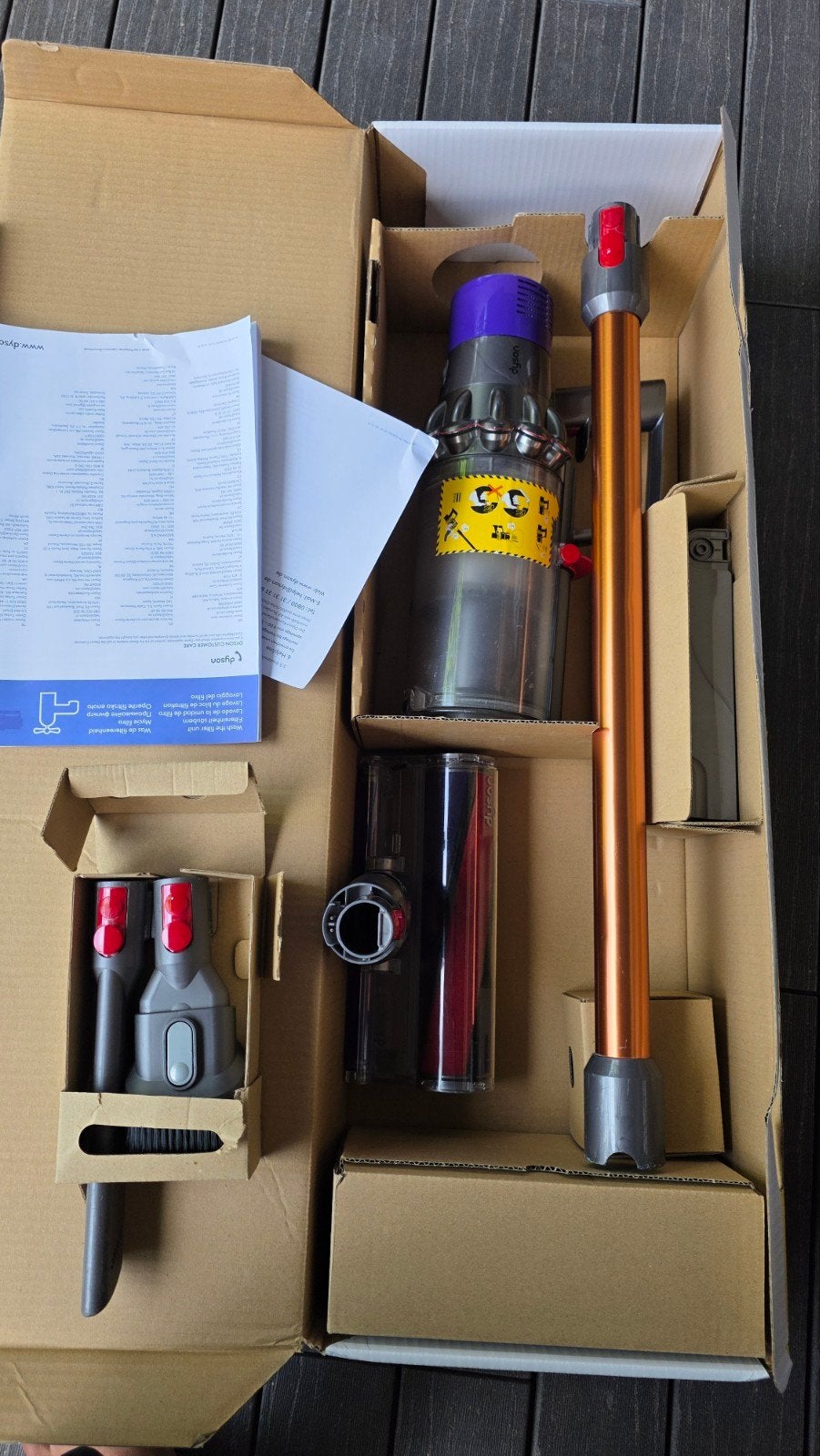 Dyson Stofzuiger, Draadloos, Ophalen of Verzenden, Zo goed als nieuw, Dyson
