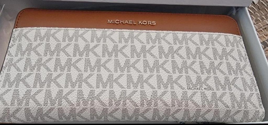 Michael Kors vanilla Portefeuille, groot, Ophalen of Verzenden, Nieuw