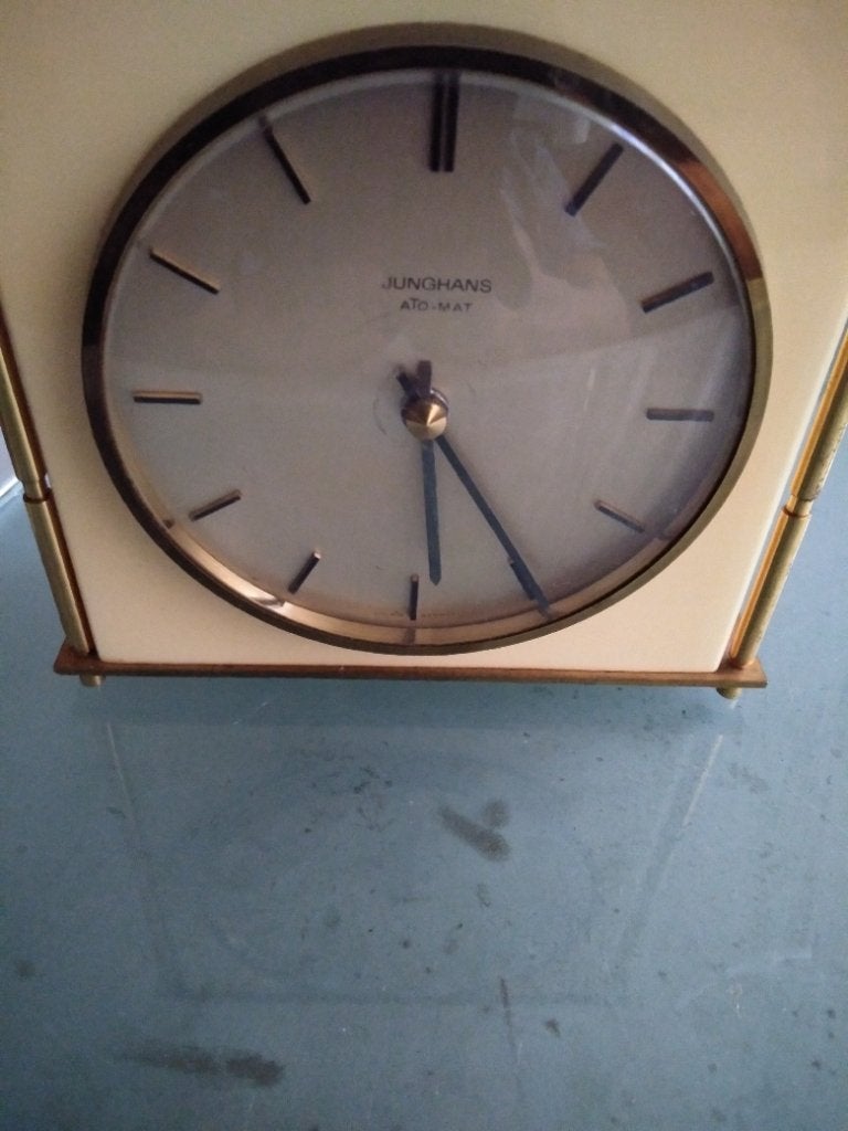 Vintage Junghans klok jaren 50/60, Ophalen of Verzenden