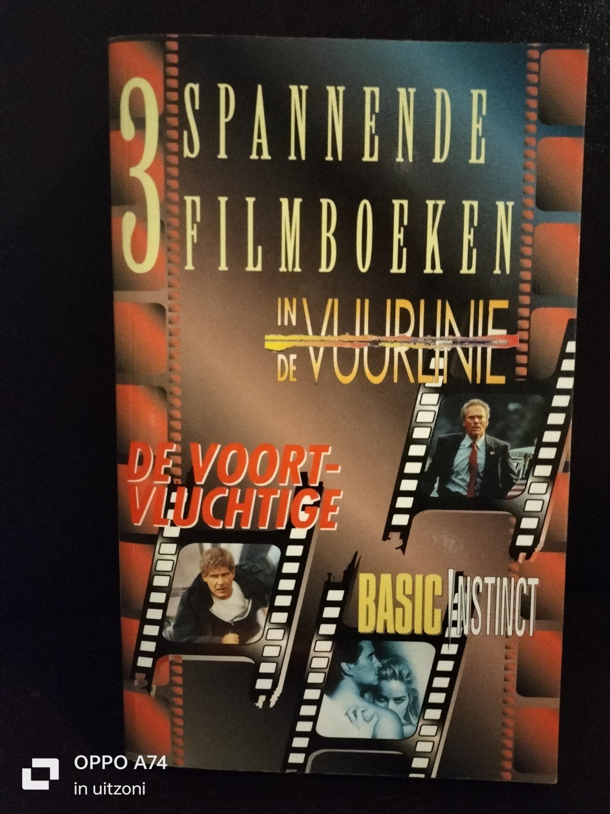 3 Filmboeken: In the Line of Fire, The Fugitive, Ba, Ophalen of Verzenden, Gelezen, Max Allan Collins, J.M. Dillard, Richard Osborne
