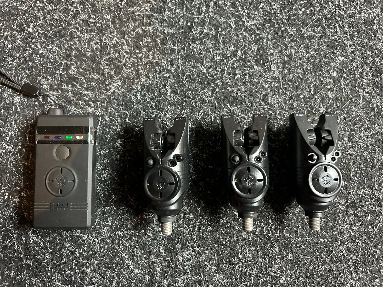 Nash Siren S5R beetmelders set 3+1 bied vanaf €100, Watersport en Boten, Hengelsport | Karpervissen, Ophalen of Verzenden, Zo goed als nieuw