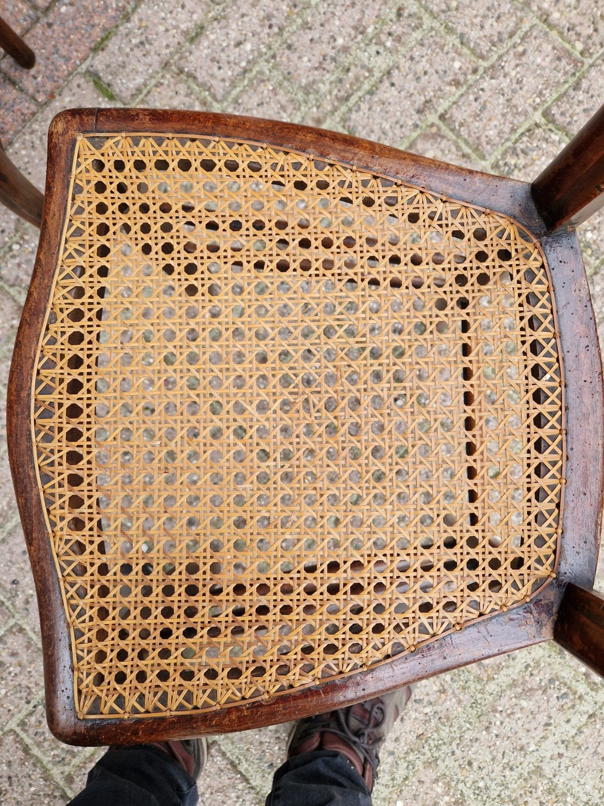 4 antieke biedemeier stoelen, Ophalen