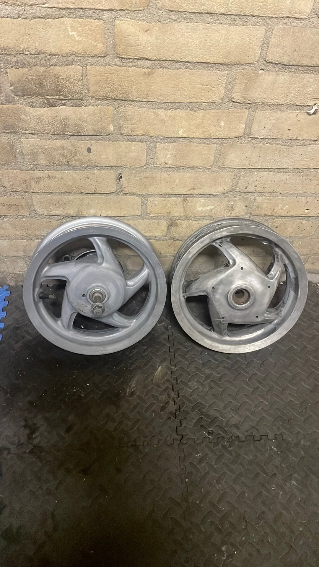 Piaggio Zip type 2 velgenset trommel, Ophalen of Verzenden, Zo goed als nieuw, Benzine, Zip