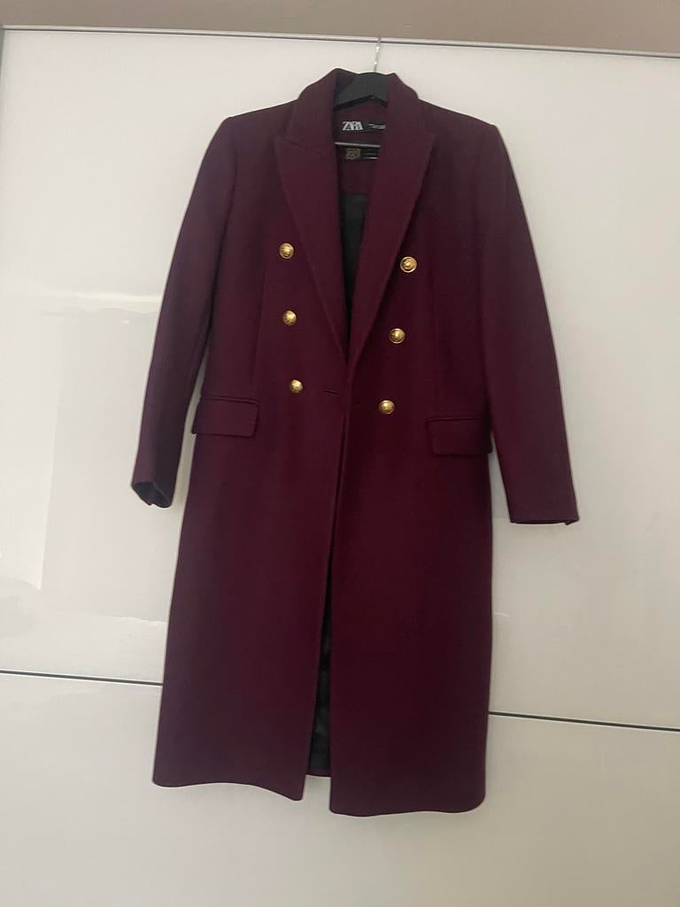 Dames Zara jas, Ophalen of Verzenden, Nieuw, Maat 36 (S), Rood