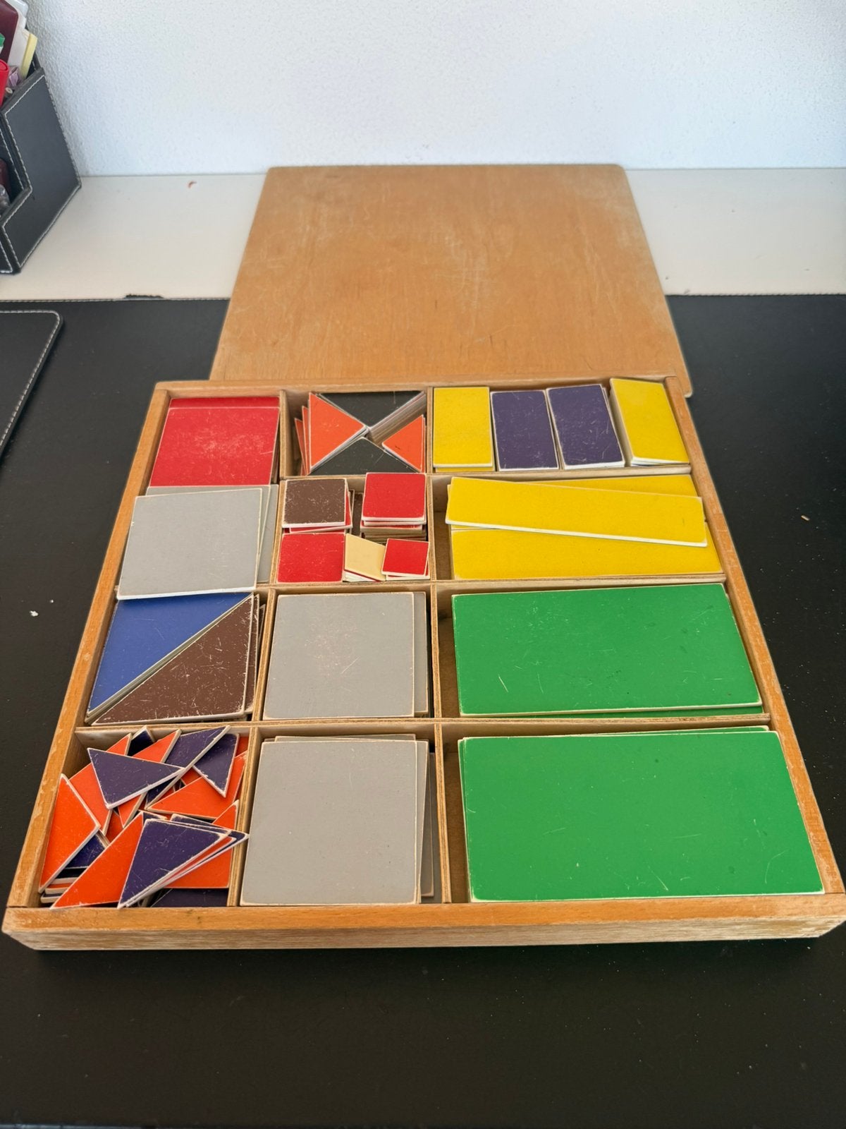 Houten schoolspel, Ophalen of Verzenden, Gebruikt, Overige typen