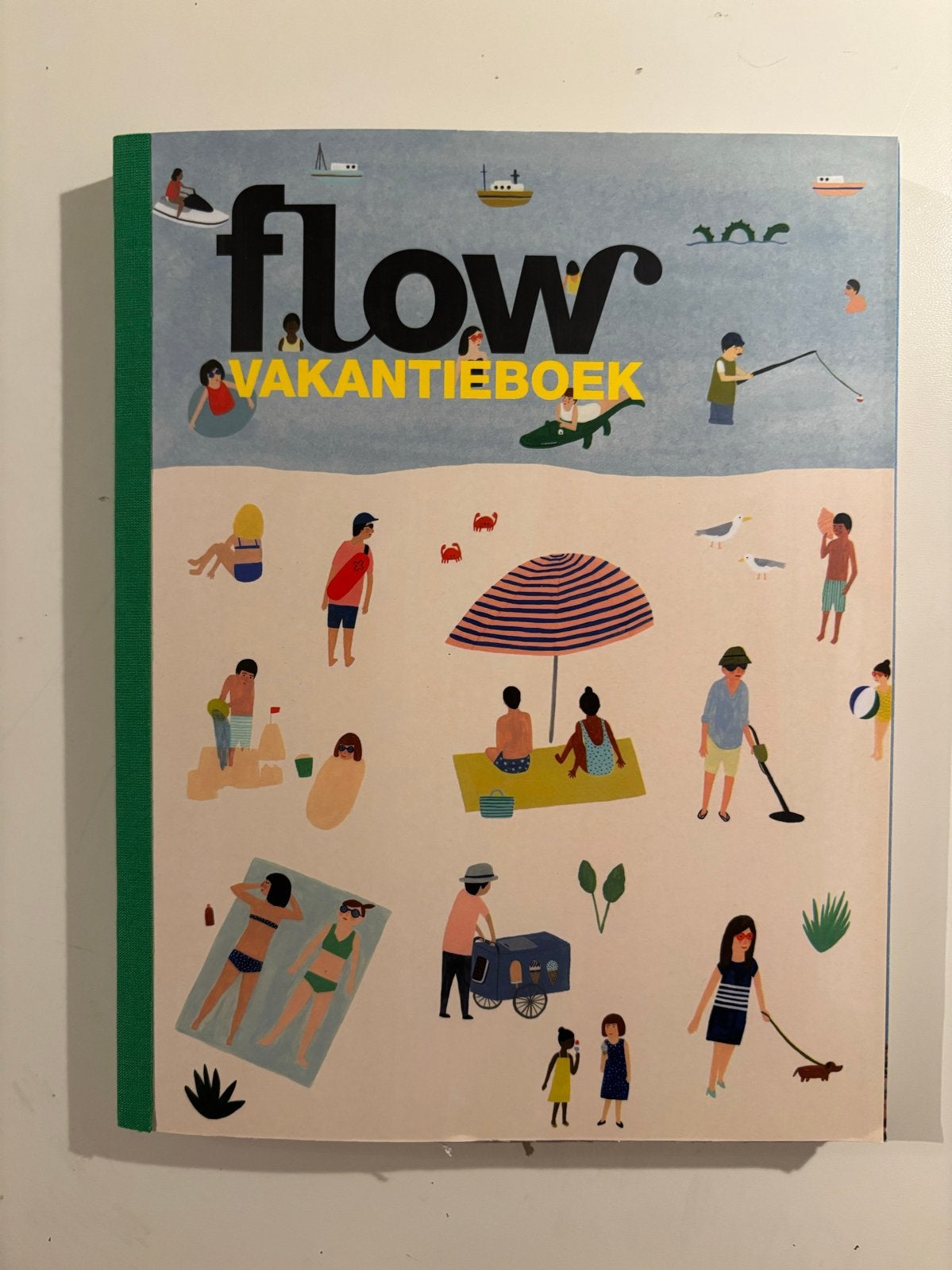 Flow Vakantieboek - Compleet met originele goodies, Ophalen of Verzenden, Zo goed als nieuw, Lichaam en Geest
