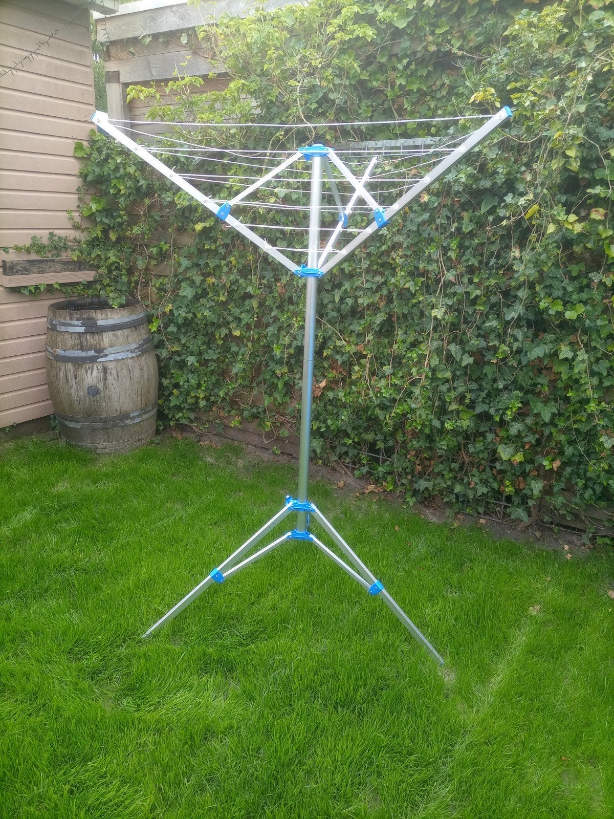 Compacte aluminium camping droogmolen - deelbaar, Ophalen, Zo goed als nieuw, Droogmolen
