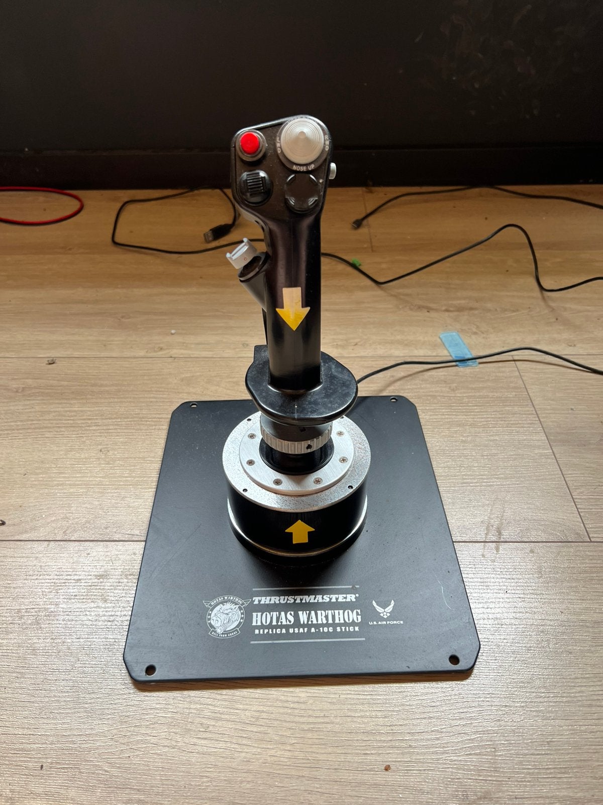 Thrustmaster Hotas Warthog Flight Stick Joystick, Gebruikt, Thrust, Ophalen of Verzenden, Theust