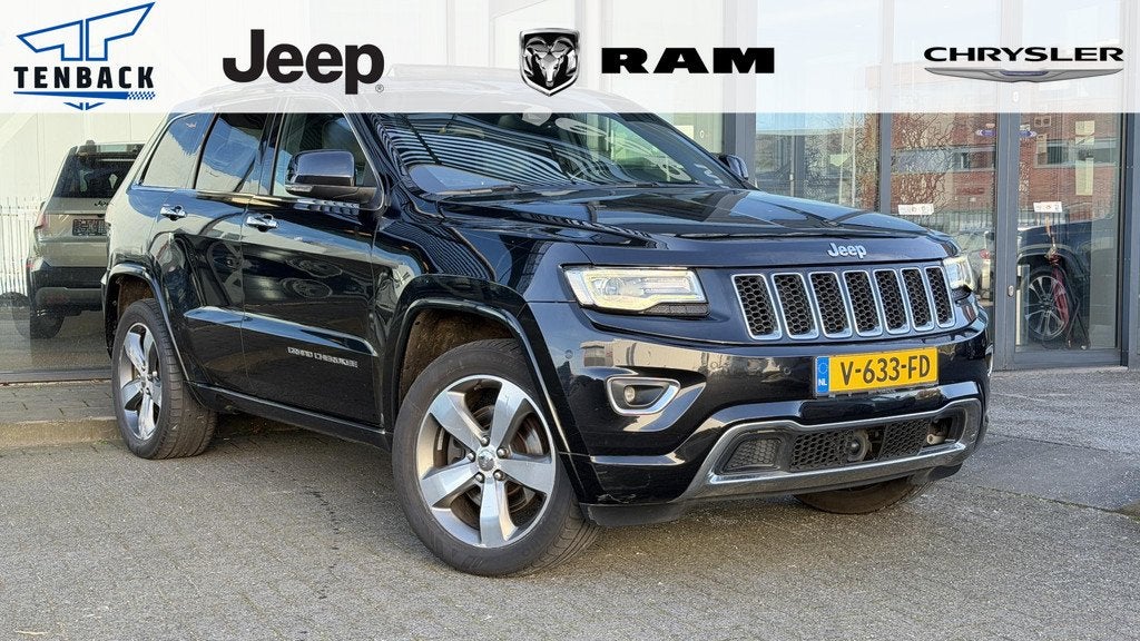 Jeep Grand Cherokee 3.0 CRD Overland Grijs kenteken | NAP |, Auto's, Jeep, Automaat, Euro 6, 3325 kg, 2987 cc