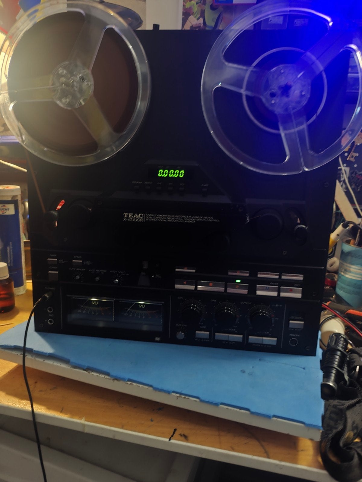 Teac X2000R Bandrecorder, Ophalen of Verzenden, Bandrecorder, Met banden