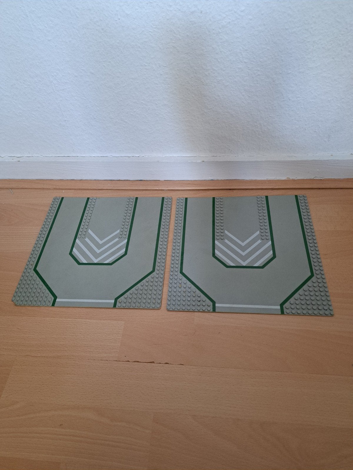 2x Vintage LEGO Grondplaten / Wegplaten Set 6394, Ophalen of Verzenden, Gebruikt, Grondplaat, Lego