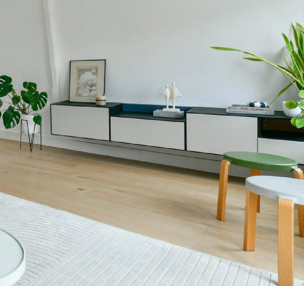 Treku lauki, Huis en Inrichting, Kasten | Dressoirs, Gebruikt, 150 tot 200 cm, 25 tot 50 cm, Ophalen of Verzenden