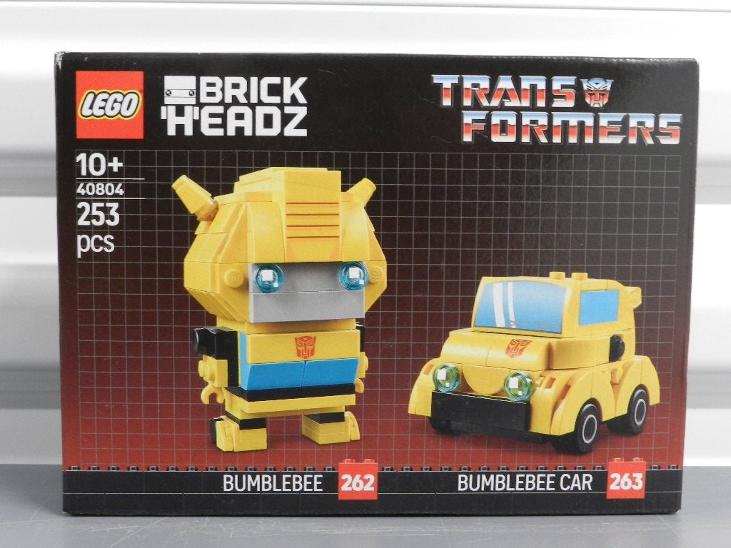 LEGO BRICK HEADZ Bumblebee robot en voertuig (40804), BrickHeadz, Lego, Nieuw, Ophalen of Verzenden