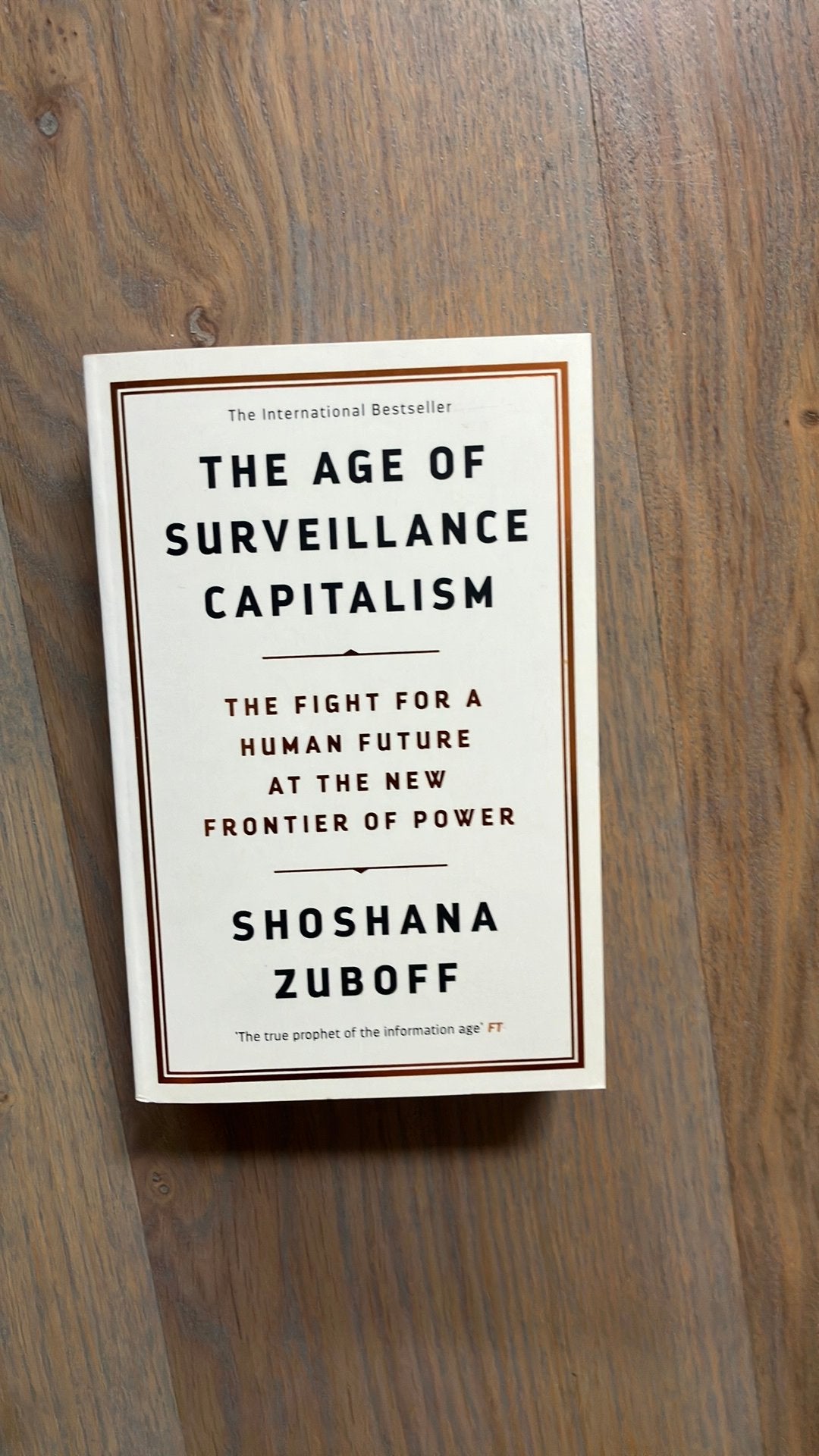 The Age of the surveillance capitalism - Shoshana Zuboff, Ophalen, Zo goed als nieuw, Zuboff